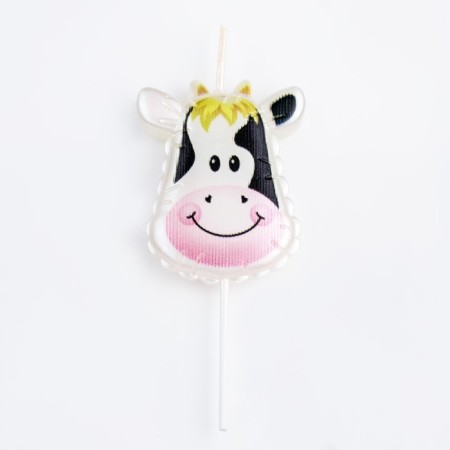 Candle in the cake on the skewer "Layer", 9.5x3.5 cm-2