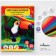 Color paper A5, 10 sheets, 10 colors "Tigerok in the folder", magical (gold+silver), newspaper, bilateral, in the folder