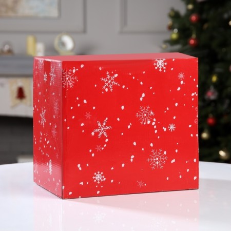 LED figure "New Year's sleighs with gifts" 25x18cm, 17LED, AAX3 (not in the Complex), USB, RGB-8