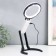 Lamp-lupa x2.5 x8 for LEDX10 creativity from 2AA+ from the Linza network D = 2.5 and 9 cm