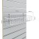 Korsin regiment for economy panels, 596 × 140 × 114 mm, white color