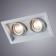 Pointed-built lamp Arte Lamp Canis A6661PL-2WH, GU10, 2x50 W, 13x23x4.5 cm, white