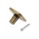 Pen Elegant button, ceramic, bronze color