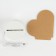 Light tablet for drawing in the dark, heart, plastic