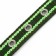 Collar of tarpaulin dimensionless two -layer, 52 x 2 cm, khaki/salad