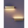 Wall lamp Mantra Hanok, Led, 950lm, 3000k, 405.5x68.8x100 mm, golden color