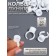 Rings - holes for glue for eyelash extensions, set - 50 pcs, white color