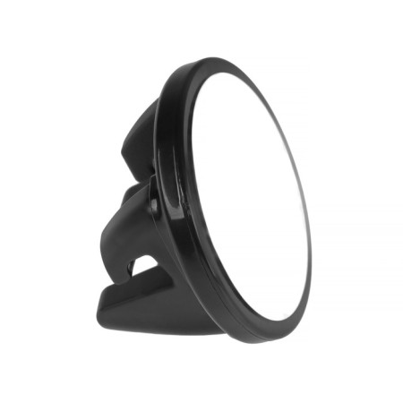 Phone holder, on an adhesive base, rotary, black-3
