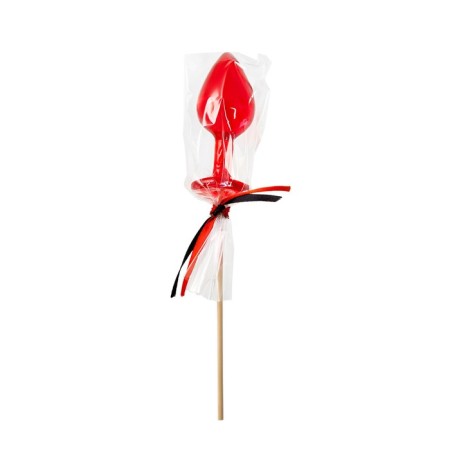 Lollice Sosuchki "Anal sleeve small Whiskey", the color is red, 29 g-3