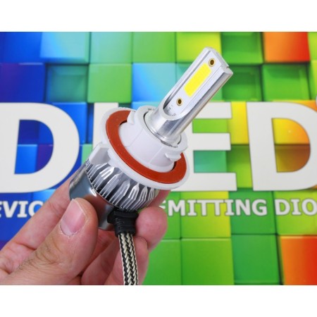 LED lamp DLED H13, P26.4T, C6 Original, 12V, 6500K, in a set 2 pcs