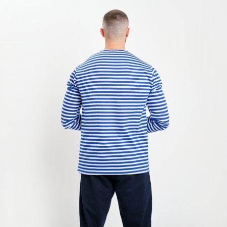 Longlit male, white color/strip, size 48-3