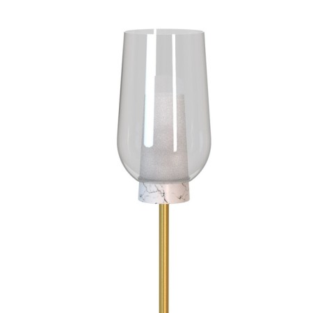 Taleshire Mantra Nora, E27, 1x20W, 1650 mm, gold color, marble