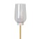 Taleshire Mantra Nora, E27, 1x20W, 1650 mm, gold color, marble