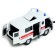 Metal machine "UAZ 3962. Ambulance", inertia, 1:24, light and sound