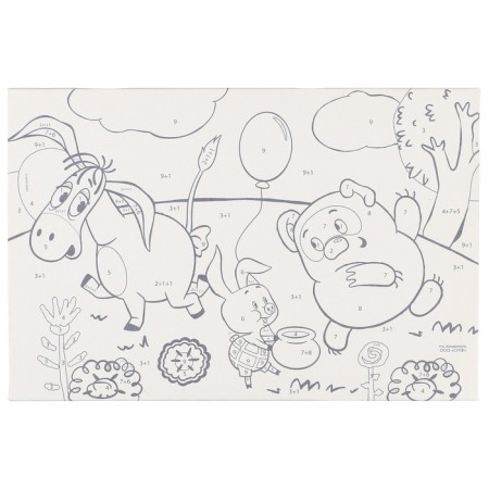 Picture on numbers for children, 20x30 cm, Winnie-Pooh-5