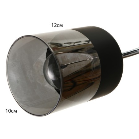 Estel chandelier 3he27 40W black-chromium 60x60x23 cm Bayerlux-3