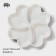 Menzhitsa porcelain 4-section Magistro "Blanche. Heart ", d = 30 cm, white color