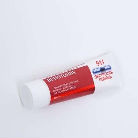 Feet gel 911 Venotonik with severity, pain and edema in the legs, 100 ml-6