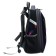 School backpack 38 x 30 x 16 cm, ergonomic back, stavia "cat and feathers", blue