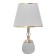 Board lamp "Leila" E27 40W white-gold 25x25x41 cm Risalux