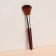 Makeup brush, 14 (+/- 1) cm, brown color