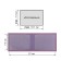 O-111-323 cover for studios. O -111 ticket, lilac fleet (lavender) - 323