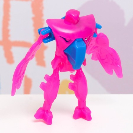 Toy - designer "Robot Bird", 9 cm-4