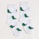 Socks "dinosaurics", white color, size 25-27 (40-42)