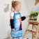 Apron with sleevens Children's "Cold Heart", 49x39 cm