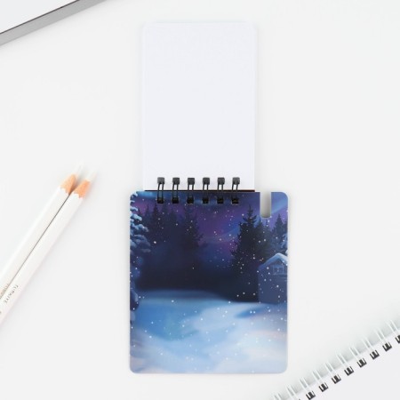 Gift New Year's set: notebook and mini pen, 32 sheets "Happy New Year"-5