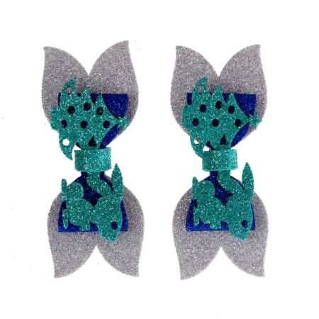 Carnival clamp "Bunny" set 2 pcs., Mix-5