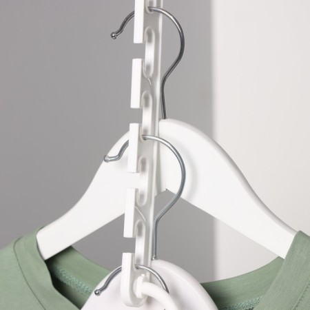 Monnant Organizer Transformer, 24 cm, 5 hooks, white color-5