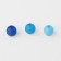 Beads for creativity "Balls", 8 mm, 30 grams (lilac, turquoise, blue)