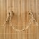 Bellya basket, with a lid, 34x34x52 cm, bamboo, jute