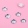 Rhinestones are sewing "circle", d = 8 mm, 30 pcs