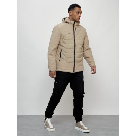 Male spring jacket, size 50, beige color-13