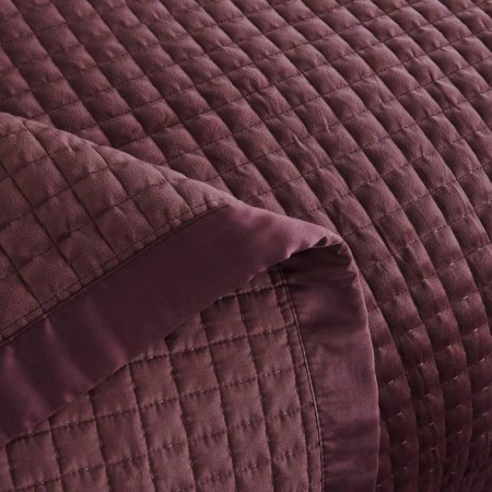 A set with a bedspread "Loretta", size 160x220 cm, 50x70 cm, color ash rose-4