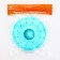 Game complex "Piggon" for cats with 3 balls, 24.5 x 24.5 x 13 cm, blue