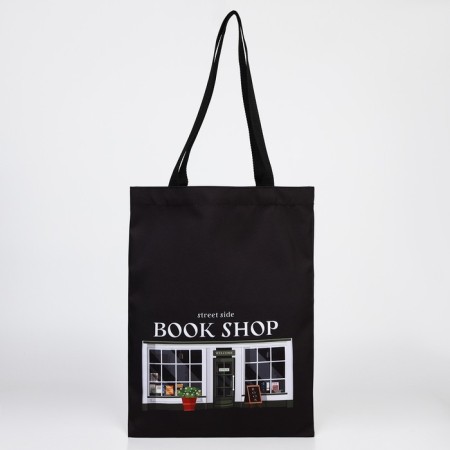 Bag Schoper Book Shop 35x0.5x40, Department without lightning, without lining, black-6