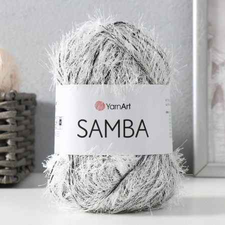 Samba yarn 100% polyester 150m/100g (and 64 Belo Burka)-9