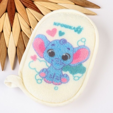 Baby washcloth, terry "elephant"