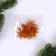 New Year's set for the decor "Snowflakes" 12 pcs., Color gold