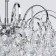 Chaler "Pearls" 6x60W E14 Chrome