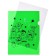 A set of A4, 180 μm folders, calligrata "monsters", translucent, 6 pieces, with print, mix