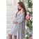 Female set (shirt/robe) for pregnant women, the color is light gray, size 52