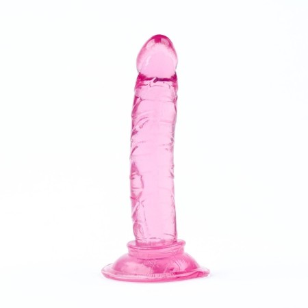 Fallomitator Realistic Okopoki, on the suction cup, anal, gel, 12 x 2.5 cm, pink-1
