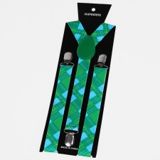 Adults adults, width 2.5 cm, green/blue color