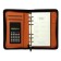 Organizer on the rings A6, 96 sheets in a ruler, on a zipper from 3 sides, leatherette, mix
