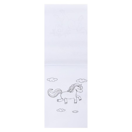 Drawing set, with coloring, pink-21