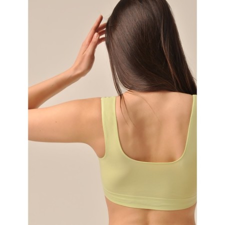 TOP female Top Spalla Larga, size m, pale green color-2